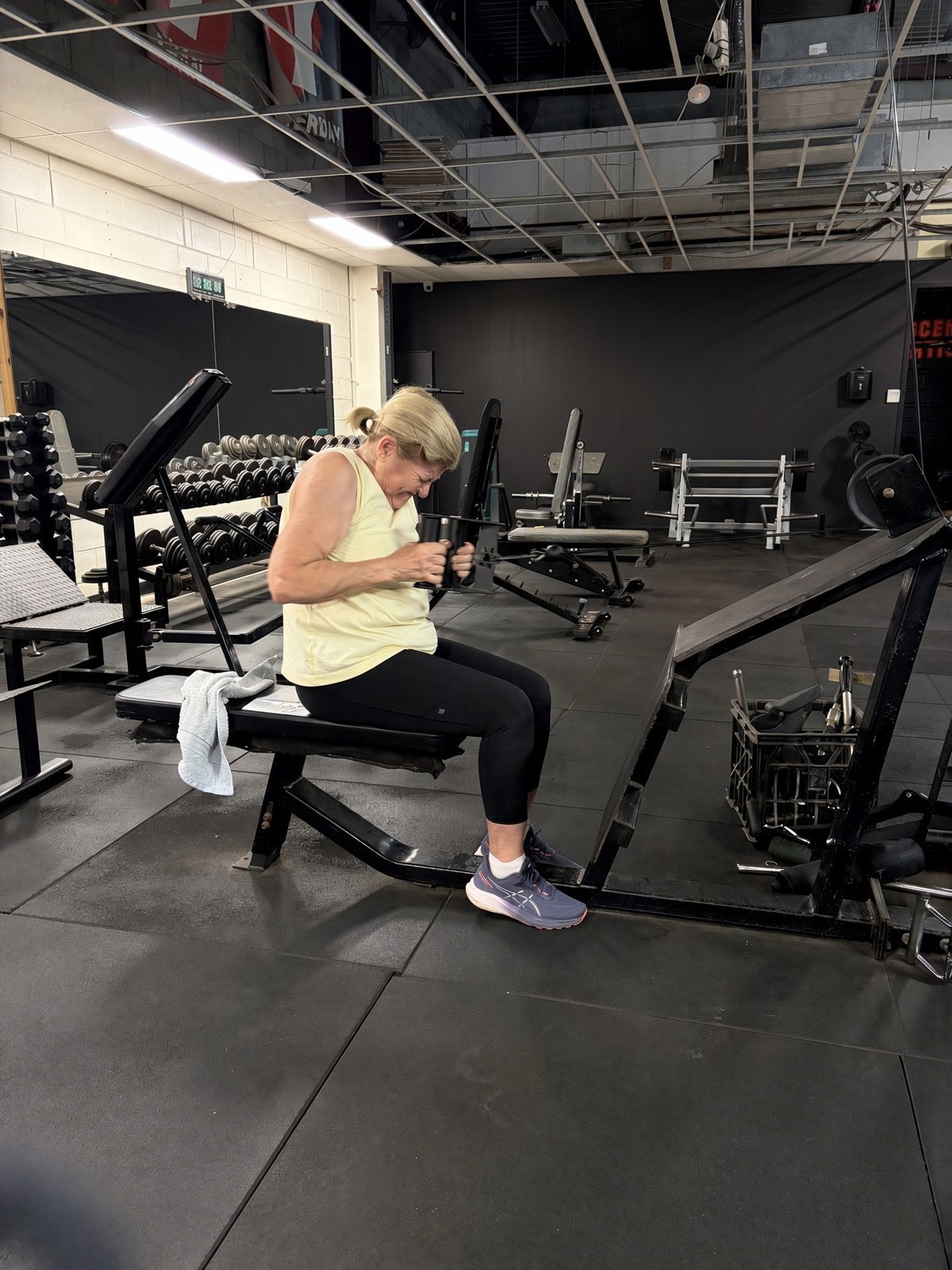 Members training together on the Invictus 5 floor